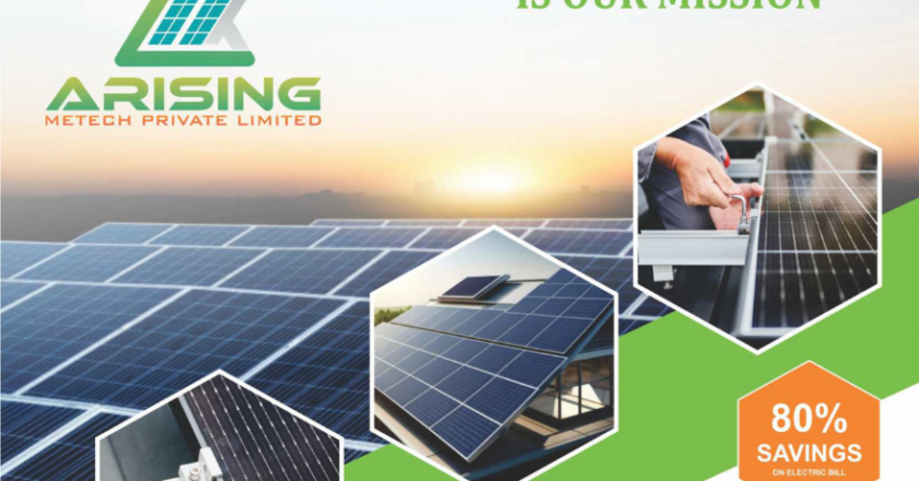 Arising Metech Pvt Ltd: Solar Structures and Accessories Manufacturer Powers India with Sustainable Components.