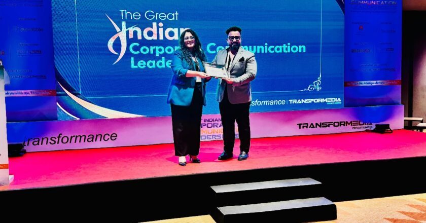 Chetan Sawhney Awarded for His Pioneering Role in Corporate Communication, 2024