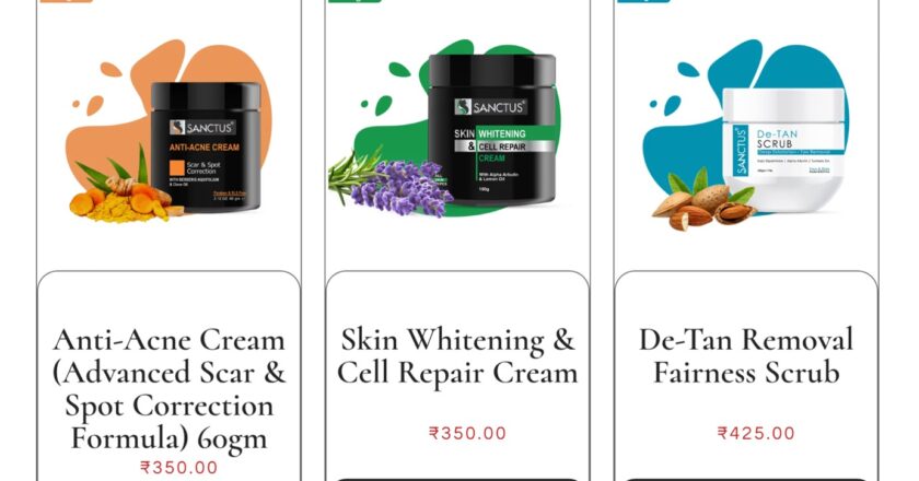 Sanctus Introduces Revolutionary Skincare Line: Skincare for all