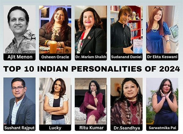 The Top 10 Indian Personalities Of 2024
