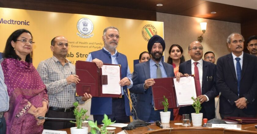 Punjab Health Minister Dr. Balbir Singh Launches Stroke Care Model in Partnership with CMC Ludhiana and Medtronic