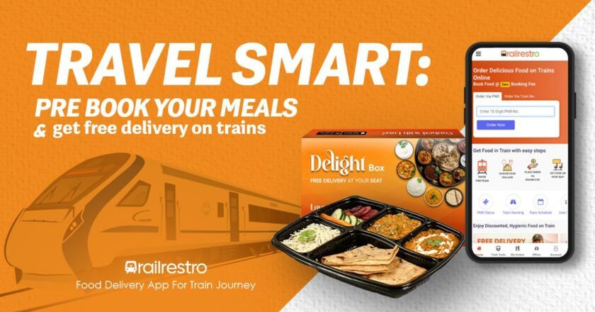 Travel Smart: Pre-Book Your Meals and Get Free Delivery on Trains