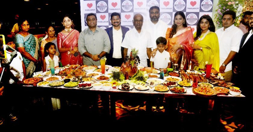 The Big Barbeque is bringing more than 150 dishes and barbeque grills on its buffet concept menu to the Temple Town – Thanjavur