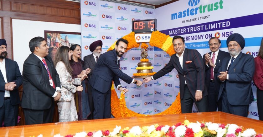 Master Trust Limited Announces Its Listing on the National Stock Exchange Today
