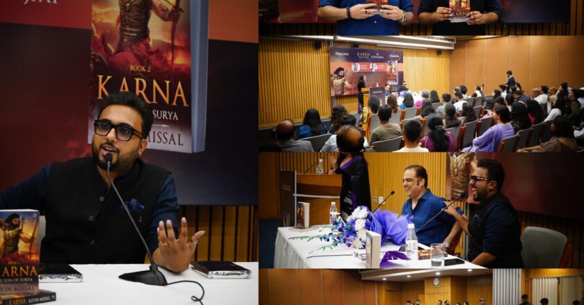 Celebrated Author Kevin Missal Unveils Karna 2: The Son of Surya at India international Centre, Delhi