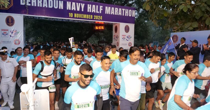 Successful Conclusion of Dehradun Navy Half Marathon 2024