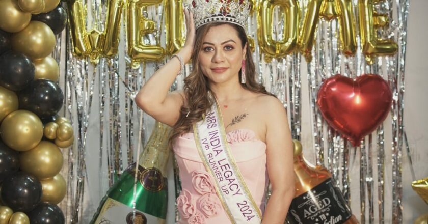 Madhu Singh Das Honored as 4th Runner-Up at Mrs. India Legacy 2024, Earning the Mrs. Perfectionist Title
