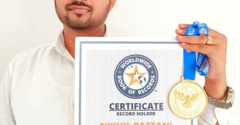 Nikhil Pattani Breaks World Record: One Lakh Words on Real Estate in Just 28 Hours!