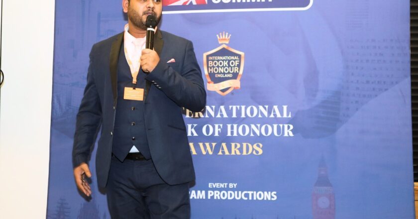 Digital India Goes Global: Praveen Mishra Receives Prestigious Award at British Parliament