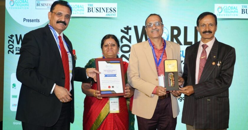 SSVM Celebrated as Best Legacy School at 2024 Summit