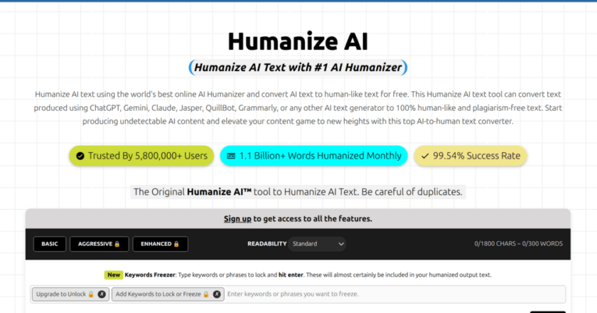 Humanize AI Text with HumanizeAI.io: The Best AI Humanizer Trusted by Millions Globally