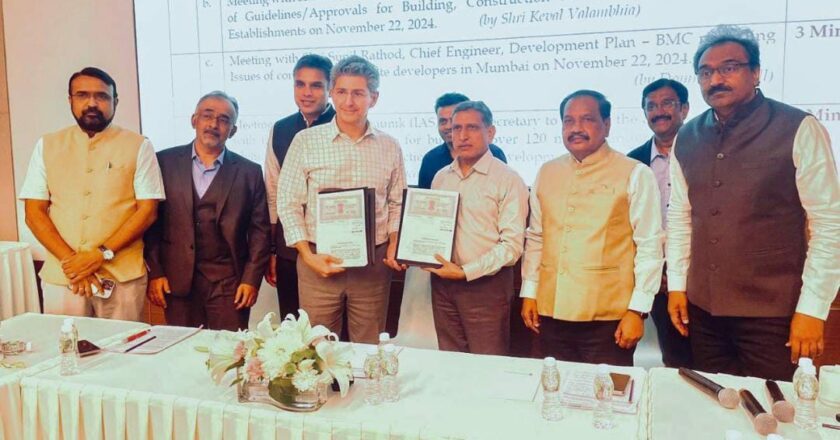 CREDAI-MCHI and MAHAPREIT Sign MoU to Assess Air Emissions and Develop Roadmap for Decarbonization in the Construction Industry