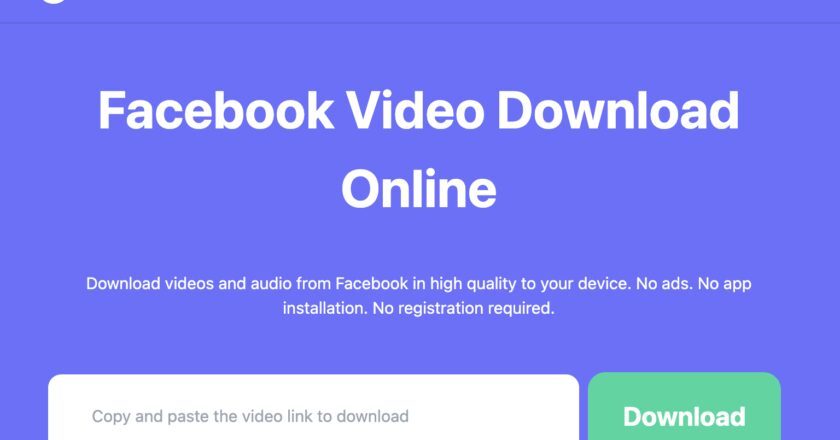 What is The Best Free Facebook Video Downloader