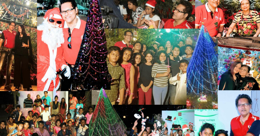 Saldhana’s Mumbai’s Iconic Christmas Tree Lights Up the City, Spreading Joy and Unity in the Season of Giving