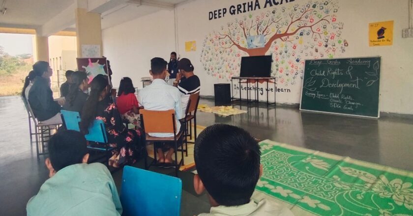 The step taken by Deep Griha Academy’s students to better the communities.