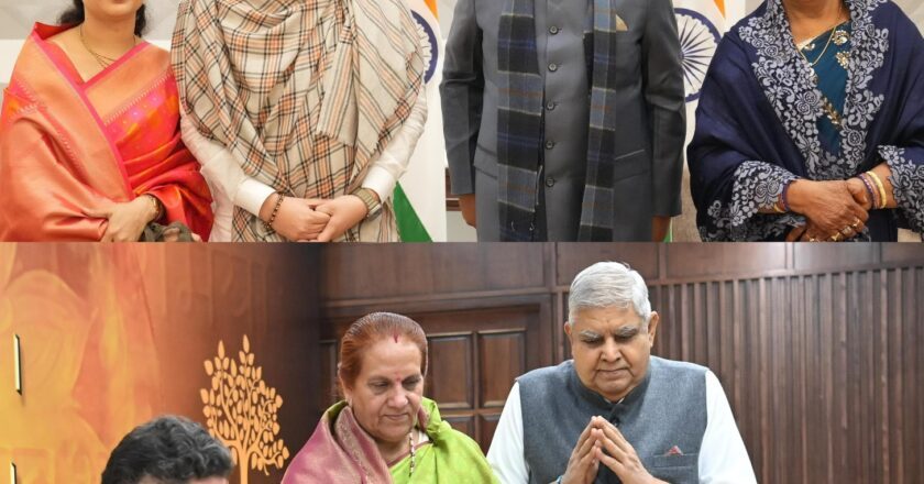 India Witnesses Divine History: Vice President Hosts the Century’s Most Iconic Bhagwat Katha