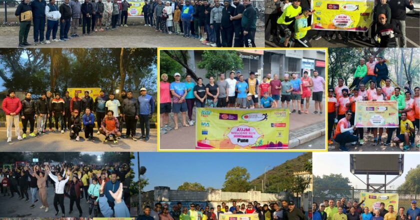 A grand start with AU Jaipur Marathon Welcome Run and Fitness Party