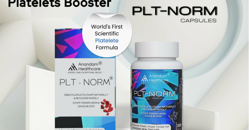 Anandam Healthcare’s: “The One and Only Antiviral Medicine PLT-NORM proven effective against Dengue”