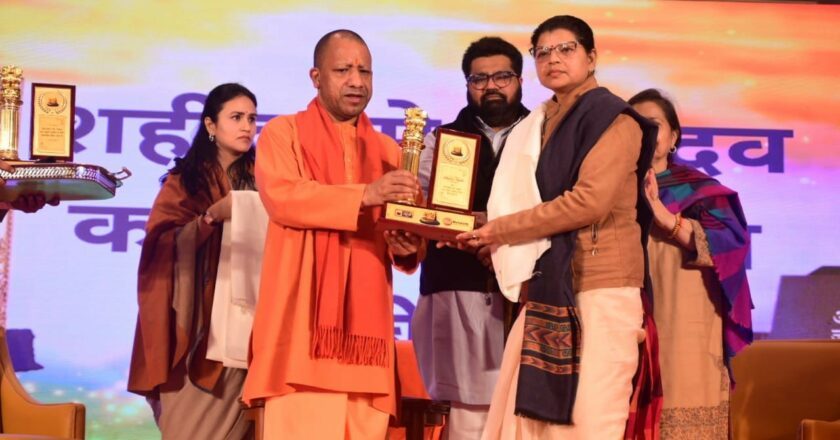 ITV network honoured police officers, army and paramilitary personnel from Uttar Pradesh at Shaurya Samman 2025