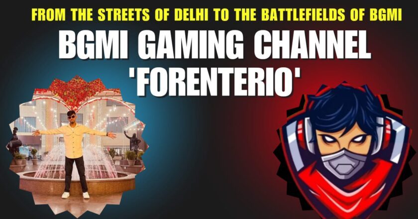 BGMI Gaming Channel ‘Forenterio’: A Story of Dreams, Struggles, and Success