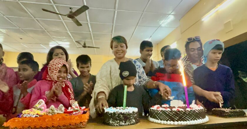 Putul Dhar Celebrates Her Birthday with Love and Laughter at the Calcutta Blind School