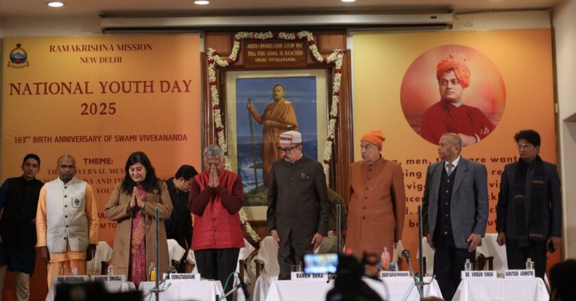Ramakrishna Mission, New Delhi celebrates Swami Vivekananda’s 163rd Birth Anniversary with National Youth Day Festivities