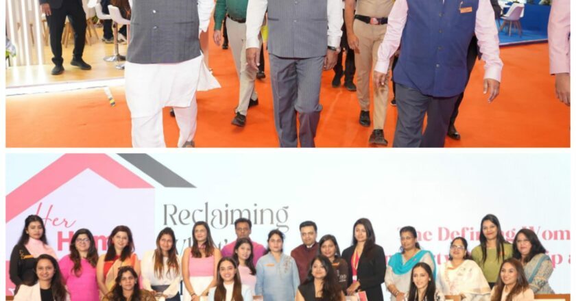 Shri. Pratap Sarnaik, Minister of Transport, Maharashtra graces CREDAI-MCHI’s 32nd Property and Home Finance Expo on the third day