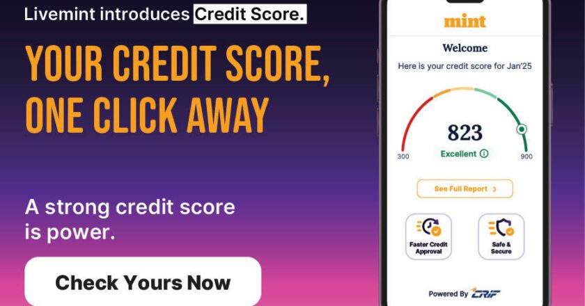 Check Your Credit Score with LiveMint