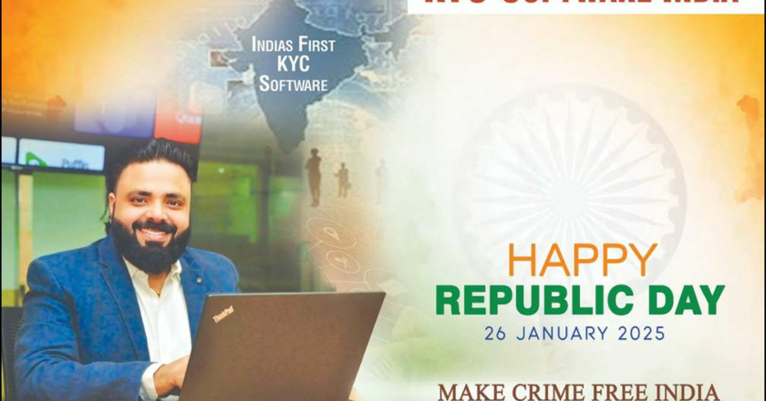 MD Salman of KYC Software Wishes a Happy Republic Day with a Vision for a Crime-Free India