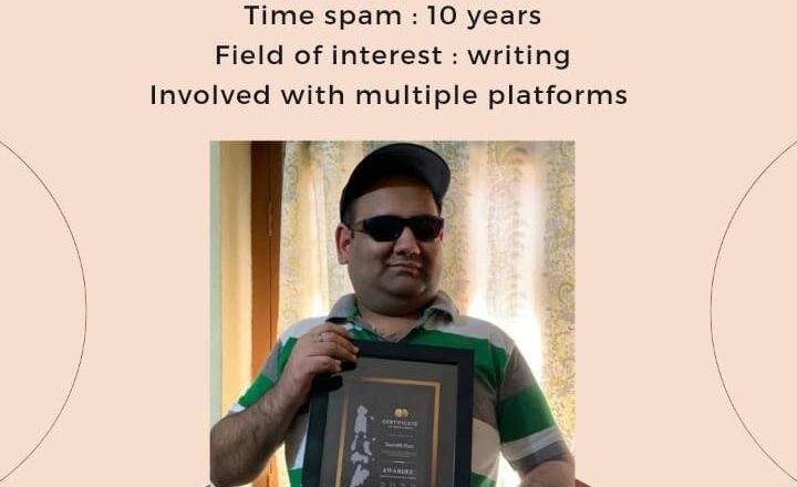 Saurabh Pant – The Visually Impaired Author Who’s Redefining the Boundaries of Literature