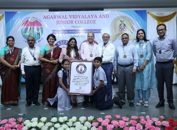 Agarwal Vidyalaya Chennai marks 43rd Anniversary with Historic Elite World Records