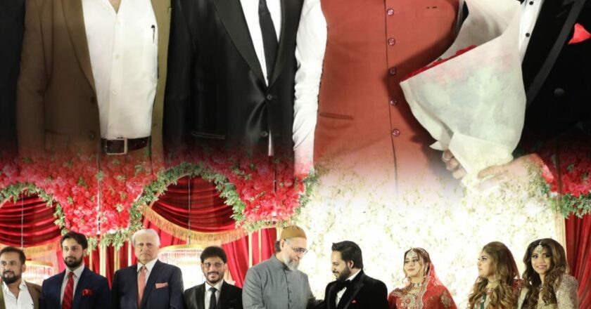 AIMIM National Spokesperson and Ex-MLA Waris Pathan Hosts Grand Wedding Reception for Son Arbaaz Pathan