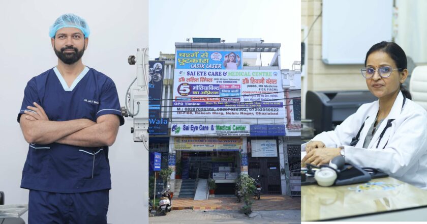 Doctor Duo Launch Sai Eye Care and Medical Center in Ghaziabad