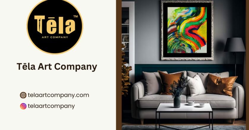 Wall Art  Decor with Original Masterpieces : Tela Art Company