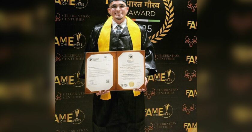 Dr. Robinson Morey Contreras Receives Three Honorary Doctorates for Human Rights Work