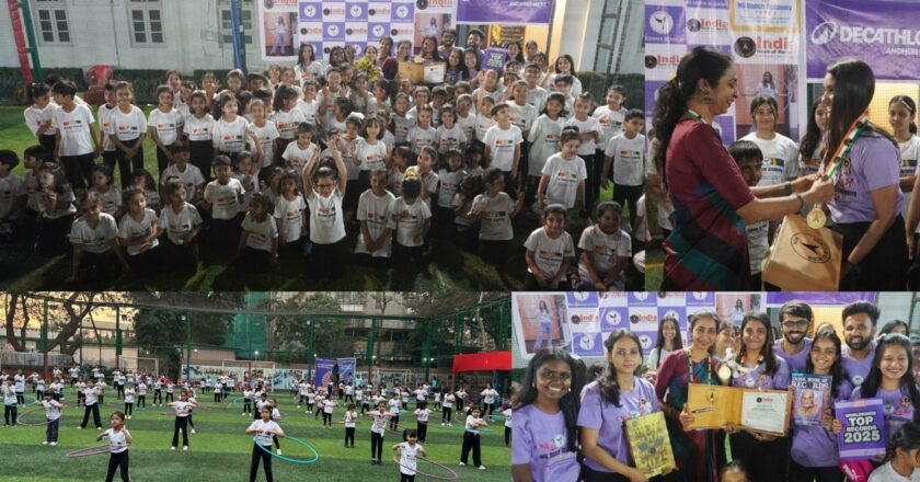 NS Dance Academy Creates History with a Record-Breaking Hula Hoop Feat!