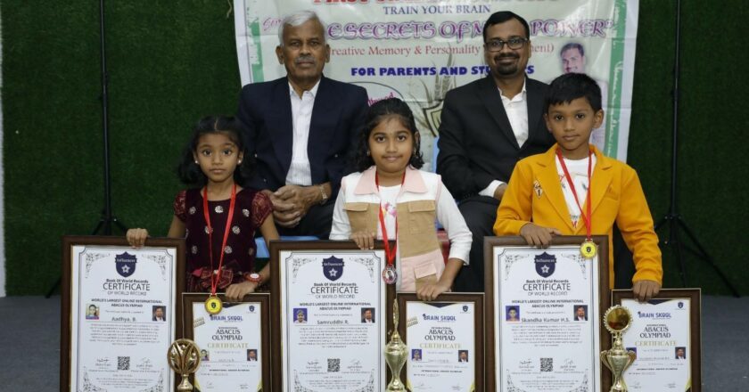 Dr. Raviprasad Sajjan’s Students Entered into “Influencer Book of World Records”