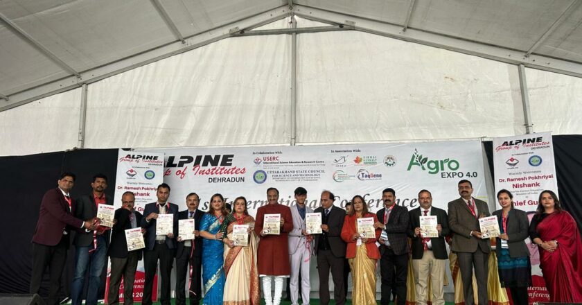 Former Education Minister Dr. Ramesh Pokhriyal Inaugurates International Conference on AI & ML at Alpine Institute, Dehradun
