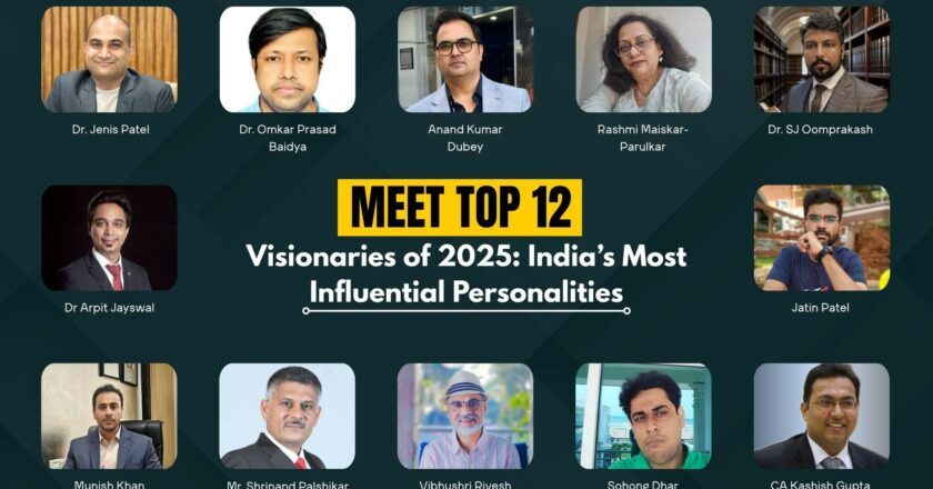 Meet the Top 12 Visionaries of 2025: India’s Most Influential Personalities