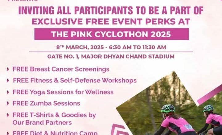 “Sashakt Naari, Sashakt Kal” : The Fit India Pink Cyclothon Season -2 – 2025