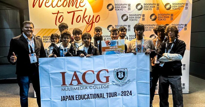 IACG Multimedia College Students Embark on Transformative Educational Tour to Japan