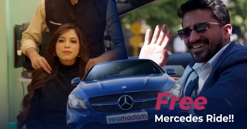 YesMadam Salon Rolls Out VIP Rides for Women’s Day – Arrive at the Salon in a Mercedes!