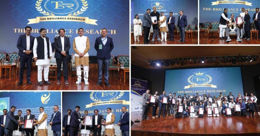 THE BRILLIANCE RESEARCH ORGANIZED “INDIA’S BRILLIANCE SUMMIT & AWARDS 2025 1st March At Bharat Mandapam New Delhi”