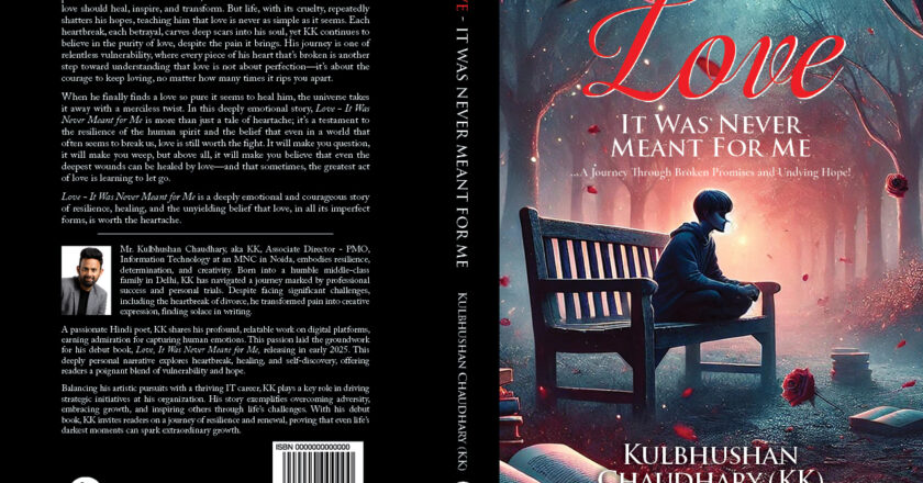 Kulbhushan Chaudhary’s Debut Book Launch Inspires with Love and Strength