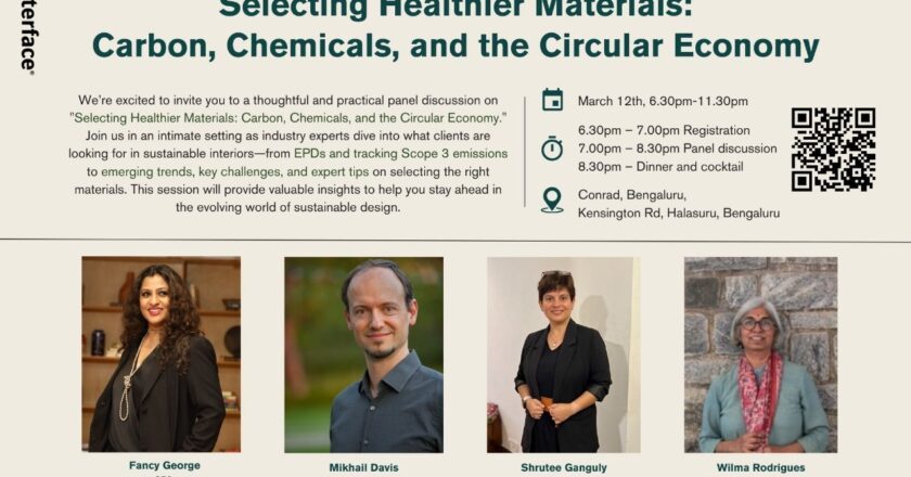 Interface Hosts Exclusive Panel Discussion on Selecting Healthier Materials for a Sustainable Future