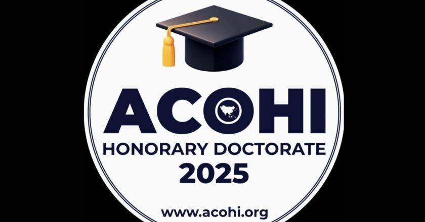 Global Impact & Acknowledgment – ACOHI Honors Top Hospitality Professionals with Honorary Doctorates