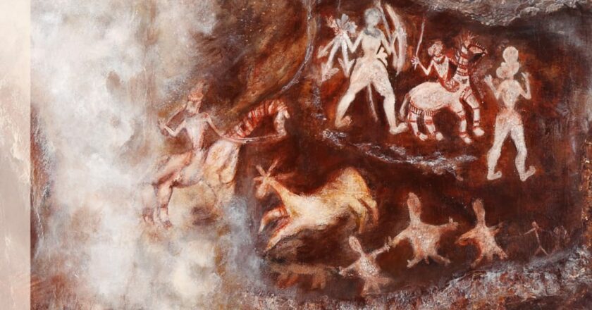 Rediscover the Prehistoric Legacy: Solo Art Exhibition Brings Satpura Rock Paintings to Life