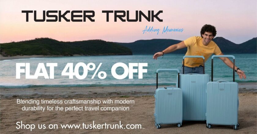 Tusker Trunk: Redefining Travel with Stylish, Secure, and Durable Luggage.