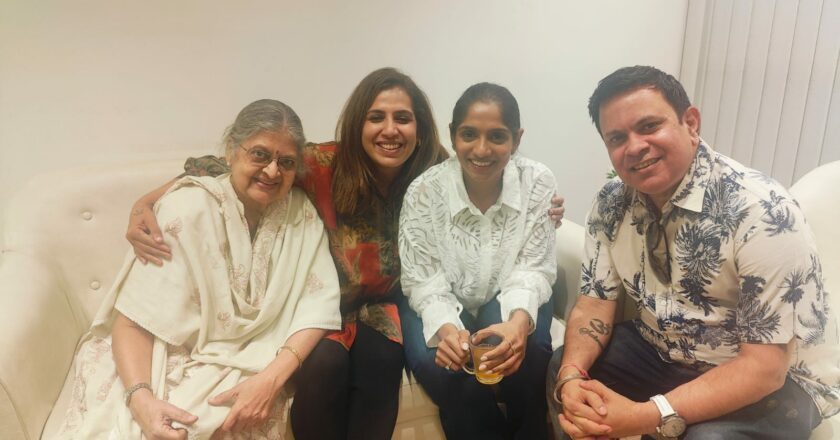 Celebs Throng Special Premiere Show of Santosh Acharjya,  Lakshmi R Iyer’s 2050 Care with Love starring  Sulbha Arya, Jamie Lever, Avinash Dwivedi, Vaidika Senjaliya