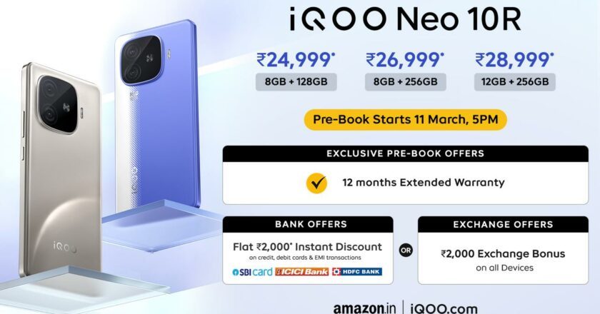 iQOO Introduces iQOO Neo 10R For Ultimate Performance and Gaming Experience